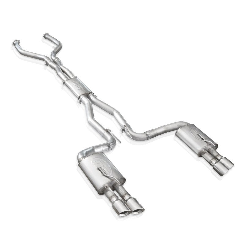 Stainless Works 2008-09 Pontiac G8 GT 3in Catback Systemt X-Pipe Turbo Chambered Muffler 3.5in Tips PG8CBFC PG8CBFC Photo - Unmounted