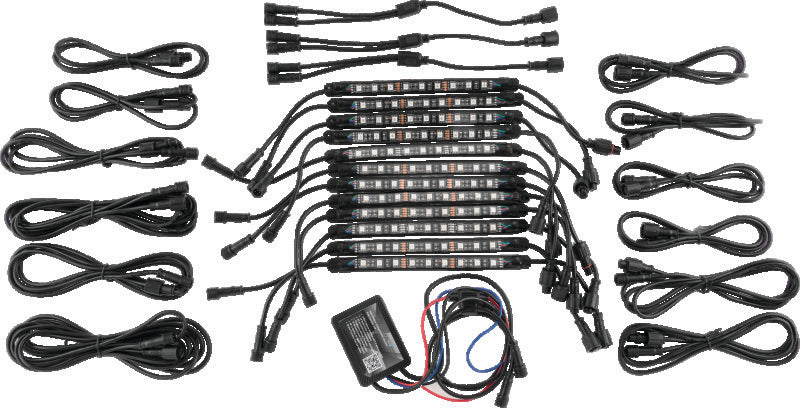 DragonFire Racing Rgb Accent Light Kit Bt 12Pc 522010 522010 Photo - Primary