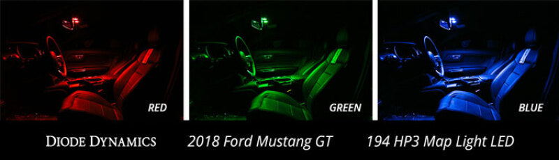 Diode Dynamics 18-19 Mustang Stage 1 Mustang Interior LED Light Kit - Cool - White DD0359 DD0359 User 5