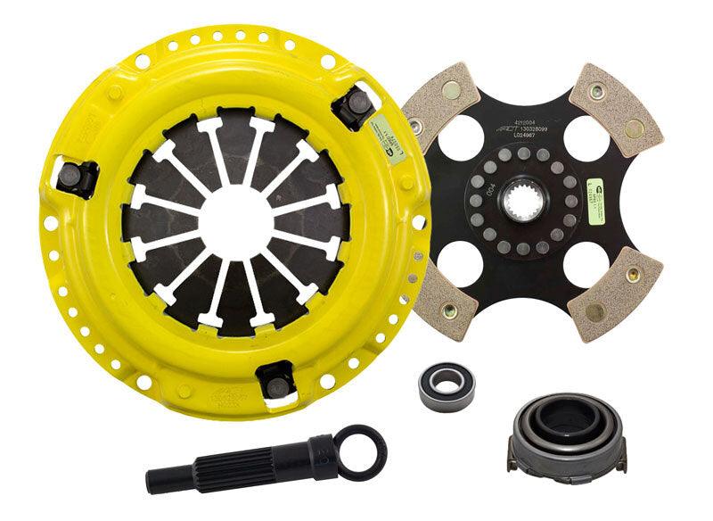 ACT XT Clutch Kit 4 Puck Solid Honda Civic CX L4 92-05 HC5-XTR4 Photo - Primary