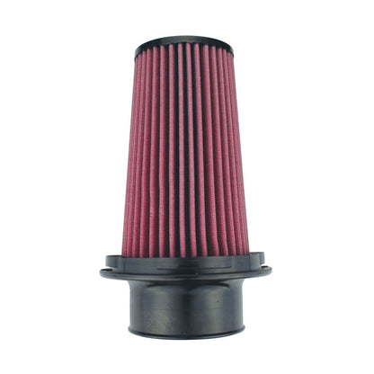 Injen 8-Layer Oiled Cotton Gauze Air Filter 3.5in ID/ 6.5in Base / 8.8in Height / 5in Top X-1114-BR X-1114-BR Photo - Primary