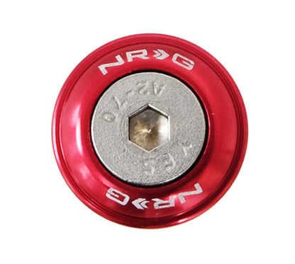 NRG Fender Washer Kit, Set of 10, Red, Rivets for Plastic FW-100RD Photo - Primary