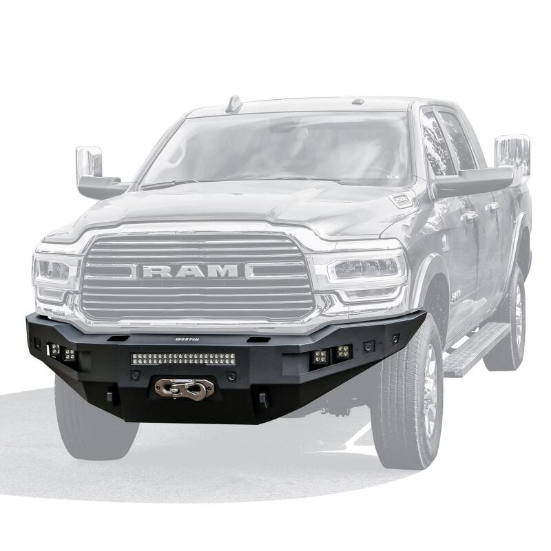 Westin 19-21 Ram 2500/3500 Pro-Series Front Bumper - Textured Black 58-411235 58-411235 Photo - Mounted