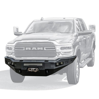 Westin 19-21 Ram 2500/3500 Pro-Series Front Bumper - Textured Black 58-411235 58-411235 Photo - Mounted