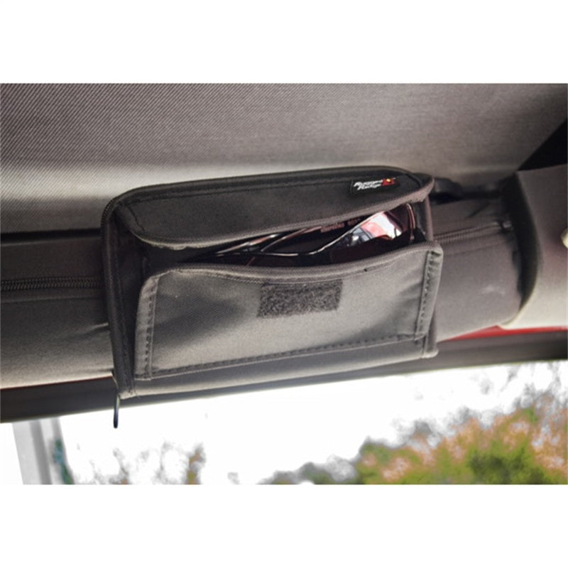 Rugged Ridge Roll Bar Storage Pouch,Sunglass Holder;55-18 Jeep CJ/Wrangler 12101.52 Photo - Mounted