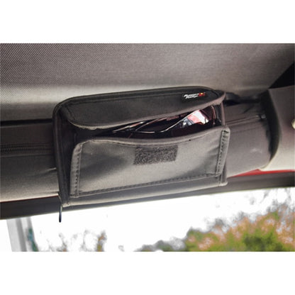 Rugged Ridge Roll Bar Storage Pouch,Sunglass Holder;55-18 Jeep CJ/Wrangler 12101.52 Photo - Mounted