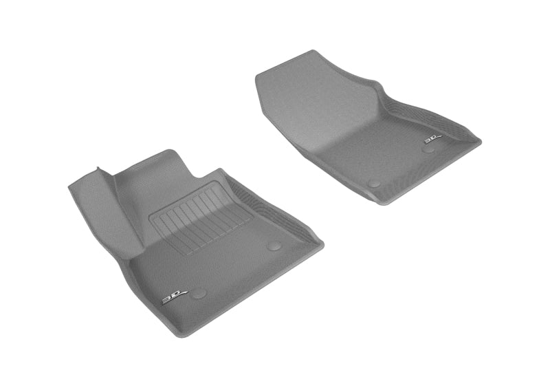3D MAXpider 2016-2019 Chevrolet Cruze Kagu 1st Row Floormat - Gray L1CH07611501 L1CH07611501 Photo - Primary