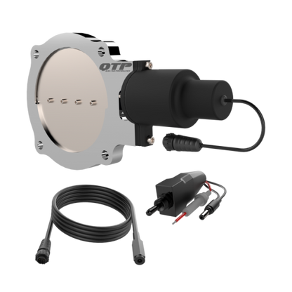 QTP 5in Bolt-On QTEC Electric Cutout Valve - Single QTEC5X QTEC5X User 1