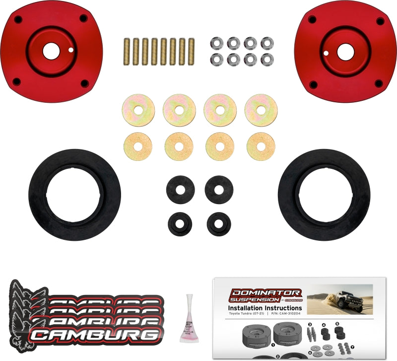 Camburg 07-21 Toyota Tundra 2wd /4wd Dominator Preload Spacer Kit CAM-310204 CAM-310204 Photo - out of package