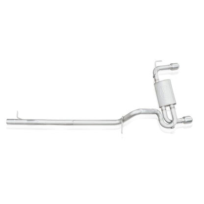 Stainless Works 2012-17 Jeep Wrangler Catback Exhaust JPJKUCB JPJKUCB Photo - Unmounted