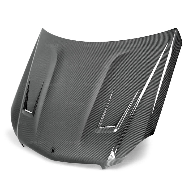 Seibon 12-14 Mercedes C-Class GT Style Carbon Fiber Hood HD1112MBW204-GT HD1112MBW204-GT Photo - Primary