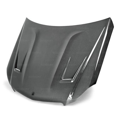 Seibon 12-14 Mercedes C-Class GT Style Carbon Fiber Hood HD1112MBW204-GT HD1112MBW204-GT Photo - Primary