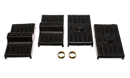Energy Suspension Leaf Spring Bushing Set Black Chevrolet Camaro Base 1970-1981 3.6111G Photo - Primary
