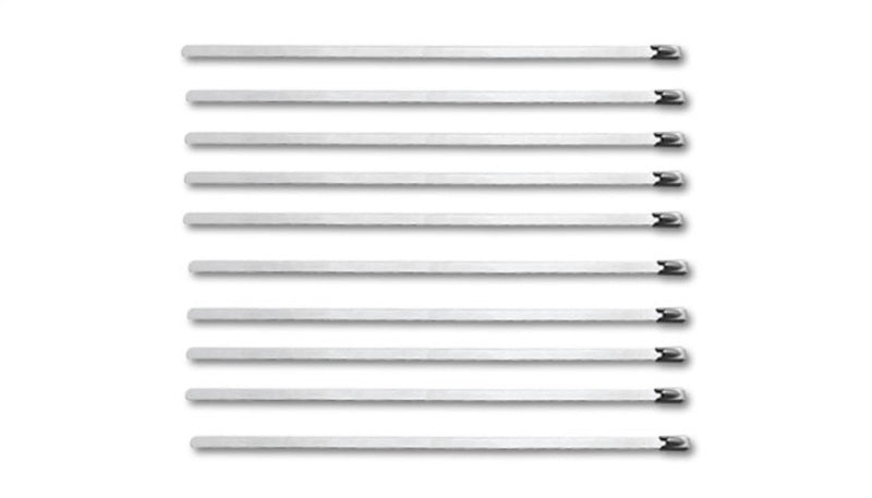 Vibrant Stainless Steel Cable Ties 14.5in Long (10 Cable Ties / Pack) 25898 Photo - Primary