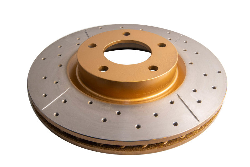 DBA 04-13 Mazda 3 2.3L/2.5L Front Drilled & Slotted Street Series Rotor 2956X 2956X Photo - Primary