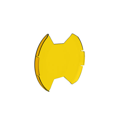 KC HiLiTES SlimLite 8in. LED Light Shield SAE Driving (Shield Only) - Selective Yellow 5210 5210 User 2