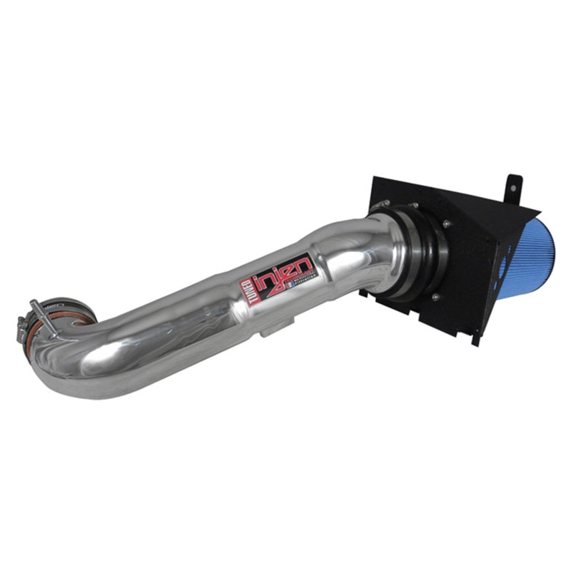 Injen 09-10 Ford F-150 3 valve V8 4.6L Wrinkle Black Power-Flow Air Intake System PF9028WB PF9028WB Photo - Primary