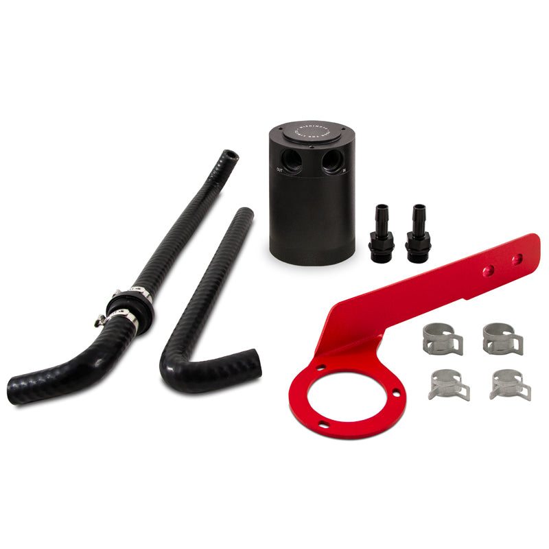Mishimoto 2018+ Honda Accord 2.0T Baffled Oil Catch Can PCV Side - Red MMBCC-ACRD20-18PBERD MMBCC-ACRD20-18PBERD Photo - Primary