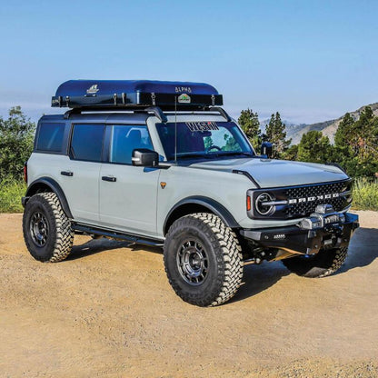 Westin 21-23 Ford Bronco 4dr (Excl. Bronco Sport) Rock Slider - Textured Black 42-14195 42-14195 Photo - Mounted