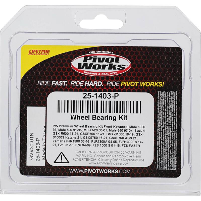 Pivot Works Pw Premium Wheel Bearing 25-1403-P 25-1403-P Photo - Primary