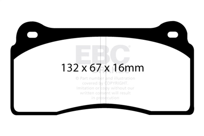 EBC Disc Brake Pad Set DP51110NDX Photo - Primary
