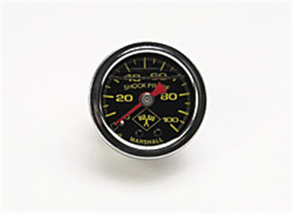 Russell MNS Series 0-100 PSI Silicone Filled Fuel Pressure Gauge w/ 1/8 NPT MA 650320 Photo - Primary