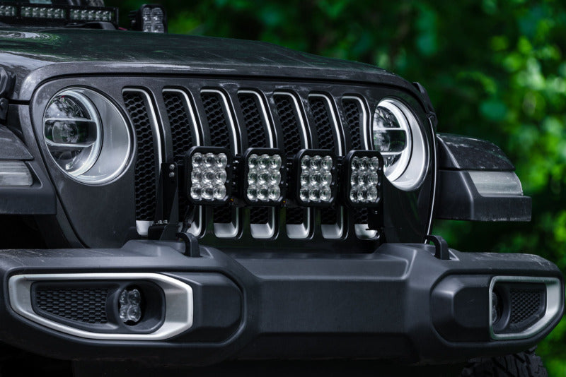 Diode Dynamics Jeep JL SS5 4-Pod CrossLink Grille Lightbar Kit Pro - Yellow Combo DD7269 DD7269 User 2