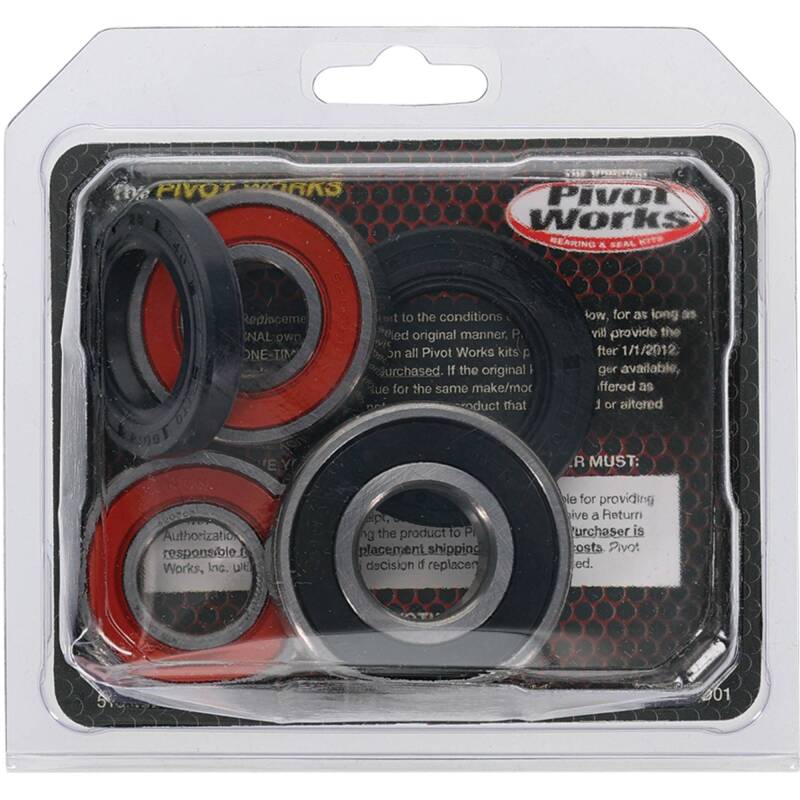 Pivot Works Honda Wheel Bearing Kit Premium Bearings 25-1230-P 25-1230-P Photo - Primary