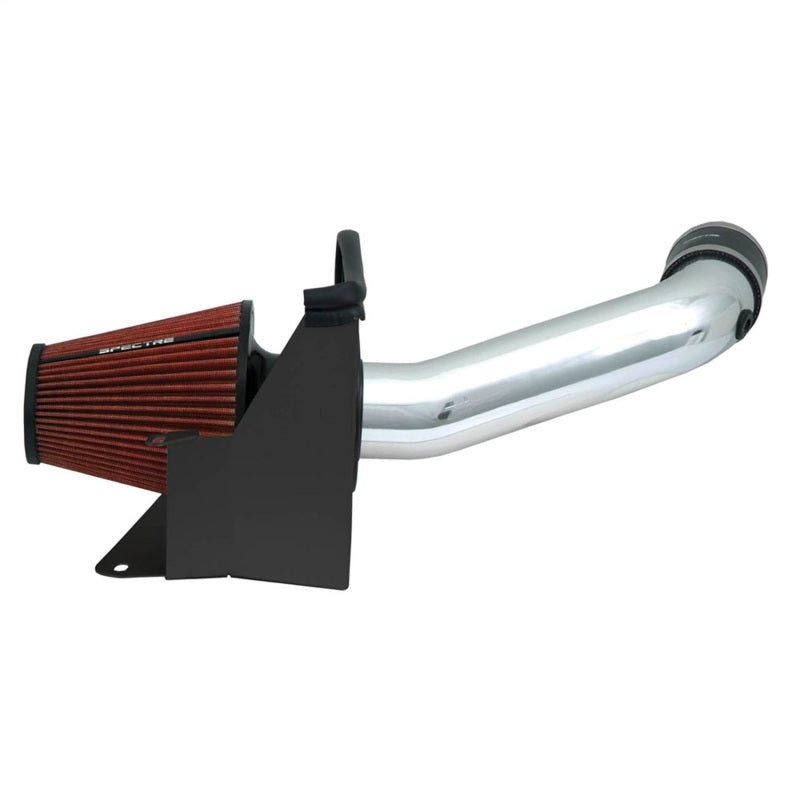 Spectre 07-11 Jeep Wrangler V6-3.8L F/I Air Intake Kit - Polished w/Red Filter 9944 9944 Photo - Primary