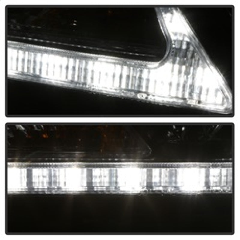Spyder 11-14 Toyota Sienna Projector Headlights - DRL LED - Smoke PRO-YD-TSEN11-DRL-SM 5083999 5083999 Photo - Unmounted