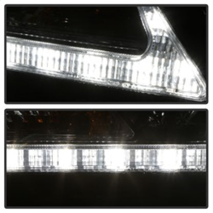 Spyder 11-14 Toyota Sienna Projector Headlights - DRL LED - Smoke PRO-YD-TSEN11-DRL-SM 5083999 5083999 Photo - Unmounted