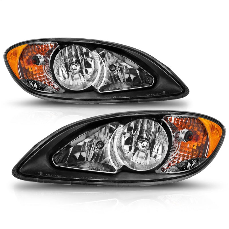 ANZO 2008-2016 International Prostar Crystal Headlights Black Housing (OE Replacement) 131032 131032 Photo - Unmounted