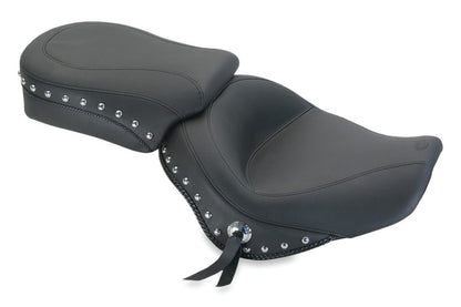 Mustang Motorcycle Mustang 10-18 Triumph Thunderbird, Thunderbird Storm Std. Touring 2PC Seat w/Studs - Black 76830 76830 Photo - Primary