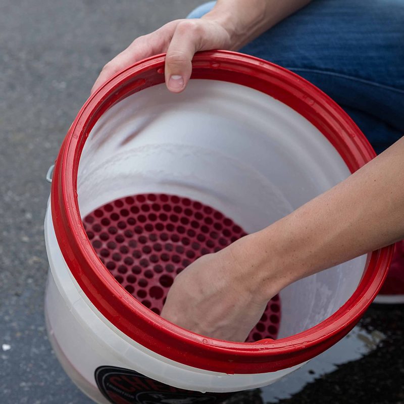 Chemical Guys Cyclone Dirt Trap Car Wash Bucket Insert - Red (P12) DIRTTRAP02 DIRTTRAP02 User 1