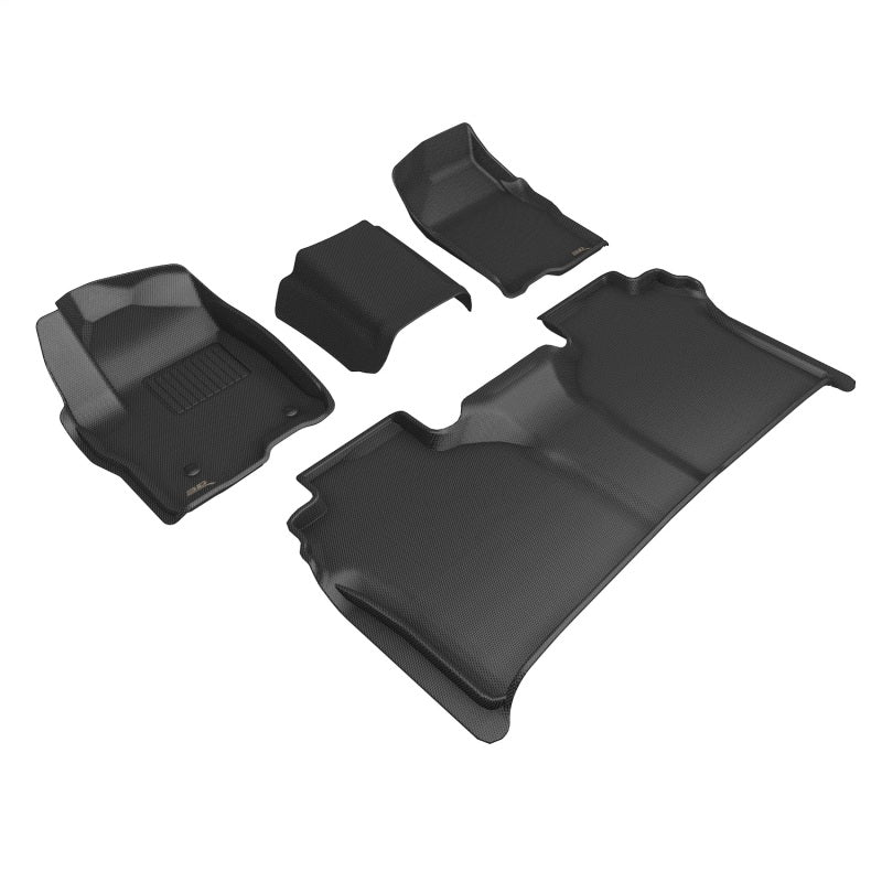 3D MAXpider 19-24 Chevrolet Silverado Crew Cab W/ Bench Seating Kagu Black R1 R2 L1CH09901509 L1CH09901509 Photo - Primary