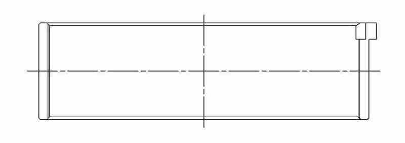 ACL Porsche 911/914 64-71 2.2.0/2.2L(+Turbos) Flat 6 Standard Size High Performance Rod Bearing Set 6B2452HX-STD 6B2452HX-STD Technical Drawing