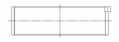 ACL Porsche 911/914 64-71 2.2.0/2.2L(+Turbos) Flat 6 Standard Size High Performance Rod Bearing Set 6B2452HX-STD 6B2452HX-STD Technical Drawing