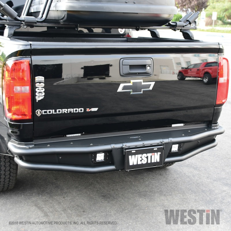 Westin Outlaw Rear Bumper 58-81055 Photo - Mounted