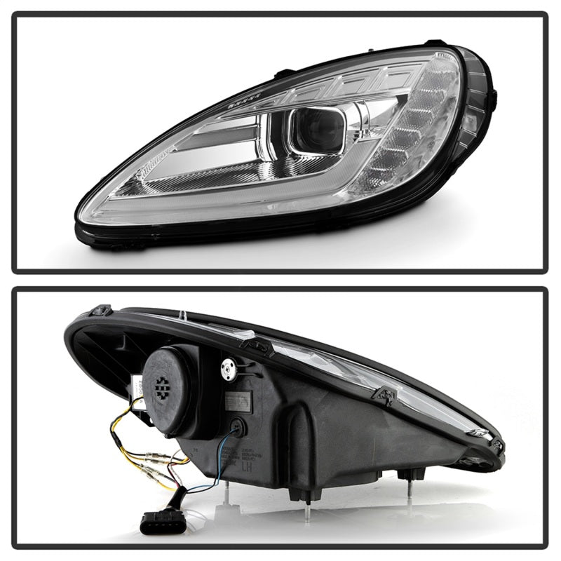 SPYDER Apex Series 05-13 Chevrolet C6 Corvette Hi Powered LED Module Headlights 5087942 5087942 Photo - Unmounted
