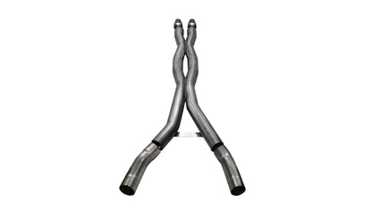 Corsa Performance 2016+ Ford Mustang GT350 3in Double X Pipe Exhaust 14347 Photo - Primary