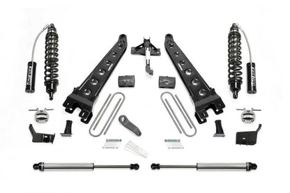 Fabtech 6in Radius Arm System W/ Front Dirt Logic 2.5 Resi Coilovers & Rear K2243DL Photo - Primary