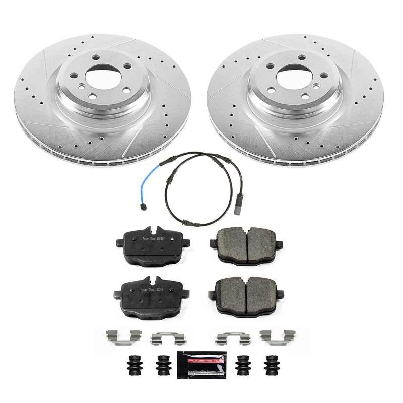 PowerStop Power Stop 16-19 BMW Alpina B6 xDrive Gran Coupe Rear Z23 Evolution Brake Kit K8775 K8775 User 1