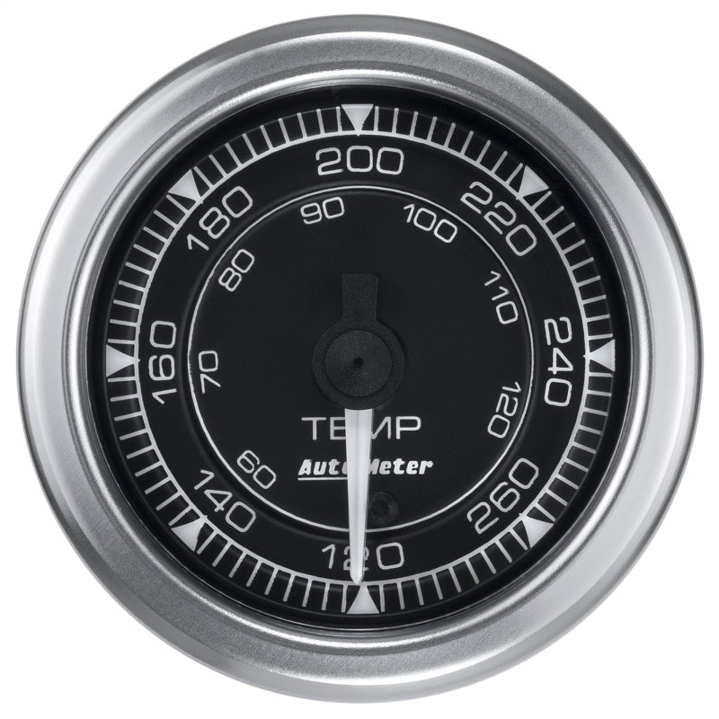 Autometer Gauge, Temp, 2 1/16", 120-280 Deg F, Digital Stepper Motor, Chrono 8154 Photo - Primary