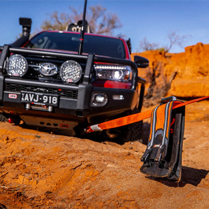 ARB Weekender Recovery Kit Incl 17600lb Recovery Strap/4.75T Shackles RK12A RK12A Photo - Mounted