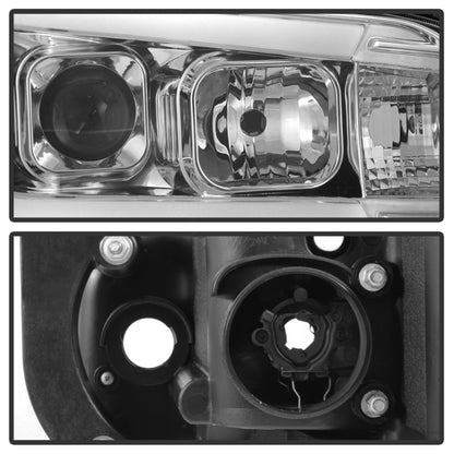 Spyder Dodge Charger 06-10 Projector Headlights - LED Light Bar - Chrome PRO-YD-DCH05V2-LB-C 5085238 5085238 Photo - Unmounted