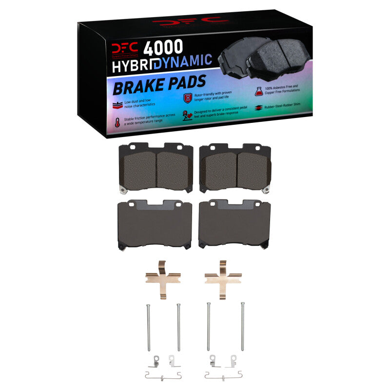DFC DFC 4000 HybriDynamic Brake Pads Brakes, Rotors & Pads Brake Pads - OE main image