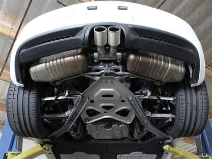 aFe 304 SS EXH Tip Upgrade Polished -Porsche Cayman S/Boxster S(981) 13-14 49C36413-P Photo - Mounted