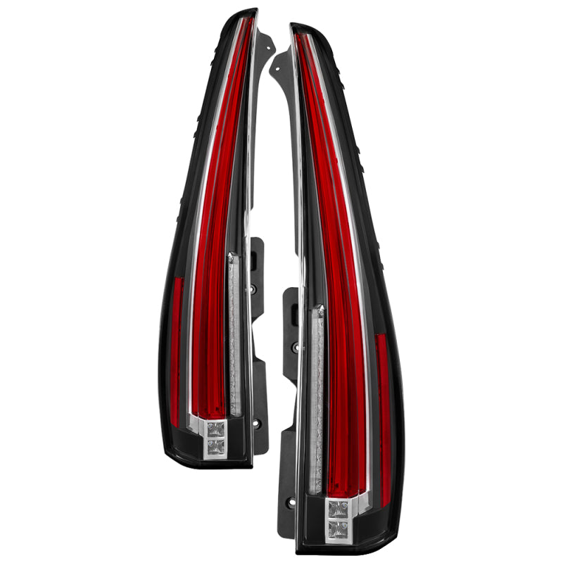 SPYDER xTune 07-14 Cadillac Escalade Black LED 2in1 Tail Lights - ALT-JH-CAESC07-2IN1LED-BK 9039782 9039782 Photo - Primary