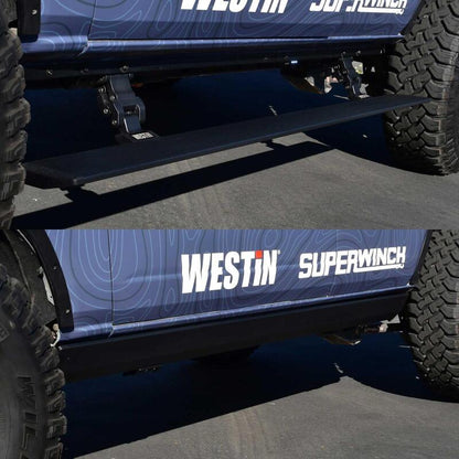 Westin Pro-e Running Boards 21-  Ford Bronco 4 Door 29-24195 29-24195 Photo - lifestyle view