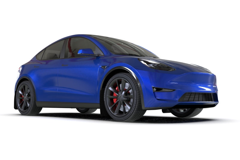 Rally Armor 20-21 Tesla Model Y UR Black Mud Flap w/ Red Logo MF72-UR-BLK/RD MF72-UR-BLK/RD User 2